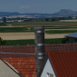 Blick aus dem Pfarrhaus